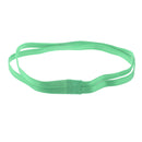 Fashionable Elastic Hair Band Yoga Fitness Gym Running Jogging Double Band Sport Headband Hair Accessory Pine Green