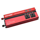 12V To 220V 2000W Car Power Inverter Modified Sine Wave Converter 4 USB Port With LED Display