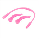 Kids Children Outdoor Sports Sunglasses Glasses Soft Silicone Band Strap + Pack of 2PCS Anti Slip Ear Hooks Holder Pink