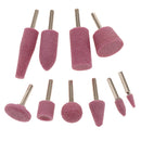 10pcs 6mm Multifunctional Mounted Grinding Polishing Accessories Attachment Set