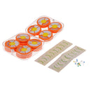 8pcs Durable Plastic Fishing Round Reels Bobbins Spools Hook Line Rig Trace Storage