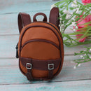 1/6 BJD Dolls' PU Leather Bag School Bag Shoulder Bag Mini Backpack for Blythe Doll Accessories