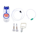 2L Dual Head Farm Milking Machine Cow Goat Sheep Milker Portable Barrel