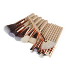 Women Multipurpose Cosmetic Makeup Brush Eye Shadow Brushes Set of 15