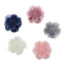 50 Pieces Handmade Decorative Polygonal Wedding Flowers for Headbands Hair Clips