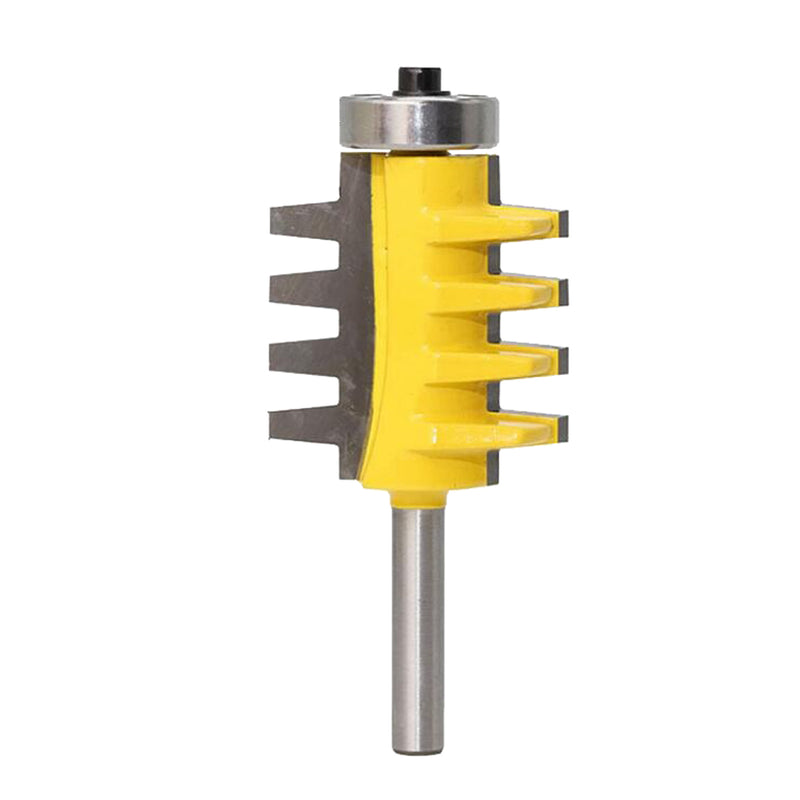 1-1/4'' Reversible Shank Finger Glue Joint Router Bit Cutter Woodworking Tool