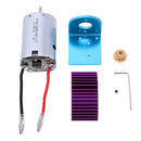 For Wltoys 12428 12423 1/12 Car 540 Motor 17T Gear Radiator Motor Seat 12428-0121+0088+0056+XY12017 Motor+Seat+Heat Sink