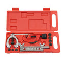 Copper Brake Fuel Pipe Repair Double Flaring Dies Tool Clamp Kit Tube Cutter