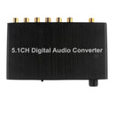 SPDIF 5.1CH Audio Converter Digital Decoder Support Coaxial DTS/AC3 for HDTV