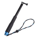 36 inch Pole Extendable Self-timer Selfie Stick Handheld Monopod for Gopro Blue