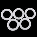 5 Pieces Round Circle Ring Polystyrene Styrofoam Foam Material for Kids Painting Drawing DIY Modeling Craft Model Making 110mm