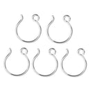 5 Pieces 925 Sterling Silver Ear Wire Earwires Earring Findings