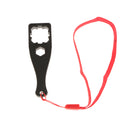 Plasti Spanner Thumbscrews Knop Wrench with Sling for GoPro Camera Black