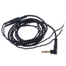 3.5mm Earphone Audio Cable Connector Repair Replacement Headphone Braid Line for MP3 MP4 iPod
