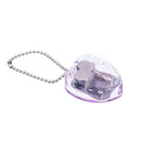 Classical Windup Heart Shape Musical Box Girls' Birthday Gift Light Purple