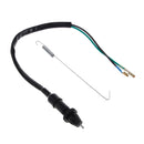 1 Set Black Motorbike Brake Light Switch Wire and Spring for Dirt Bike ATV