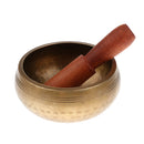 Tibetan Buddhist Chakra Healing Yoga Meditation Brass Singing Bowl