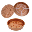 9'' DIY Chef Perfect Baking Cake Pan Magic Middle Pockets Cutters 3pcs/Set