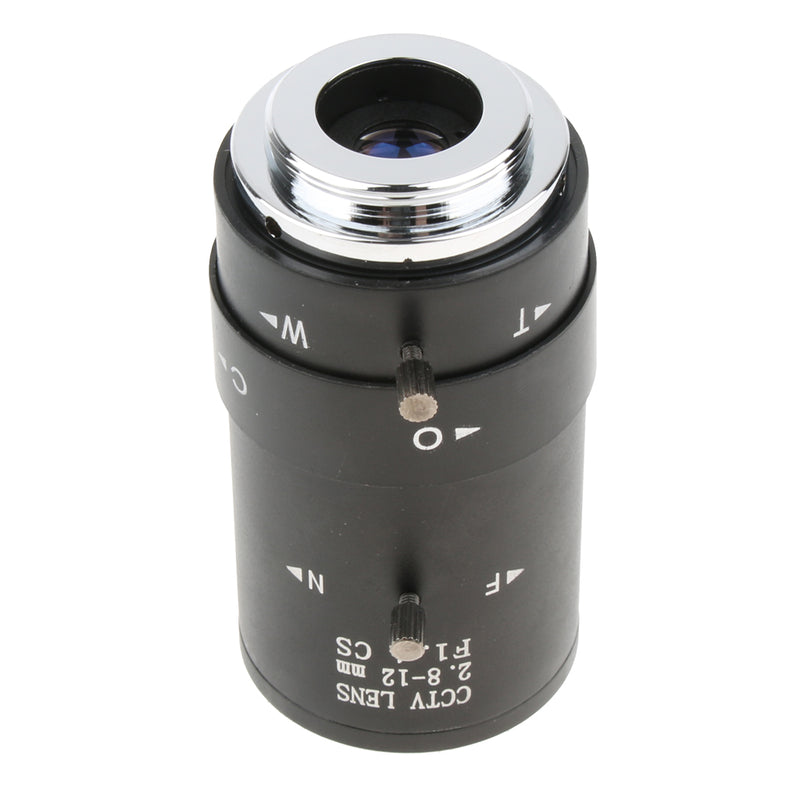 1/3'' 2.8-12mm F1.4 CS Mount Manual IRIS Zoom CCTV Lens for CCD Security IP Camera
