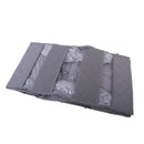 Men Women Polypropylene Nonwoven Sweater Sportswear Storage Case Cover Protector Organizer Box Gray 60 x 35 x 31 CM
