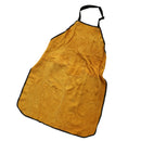 Electric Weld Apron Welder Apron Heat Insulation Artificial Cowhide Leather