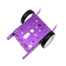 2WD Metal Smart Car Chassis Kit With Speed Motors, Wheels and Castor Wheel