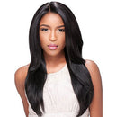 Natural Black Synthetic Long Hair Wigs 11 Inches for Lady