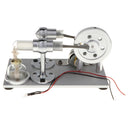 Physical Steam Heat Power External Combustion Stirling Engine Model Electricity Generator Flywheel Rotating Device Toy