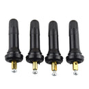 4 Pieces 60mm Car TPMS Snap In Tire Valve Stems For Buick Lacrosse Enclave Encore Black