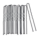 20 Pieces U-shaped Barrettes Crimped Waved Updo Hair Pin Black Lady Women for Wedding Parrty DIY Hair Style Clip
