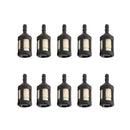 10 Piece Universal Fuel Filters ZF-1 Replacement Part For Chainsaw Trimmer
