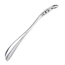 Long Metal Shoe Horn Solid For Shoes Boots All Size Feet With Loop Handle