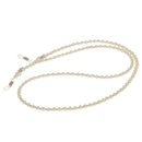 Imitation Pearl Beaded Eyeglass Spectacle Reading Glasses Chain Holder Neck Cord Strap