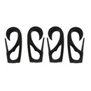 4 Pieces Black Nylon Bungee Rope Hook Shock Cord Clip for Kayak Inflatable Boat Canoe Paddle Board
