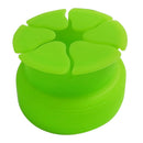 Silicone Mini Holder Storage Winder Case Stretch Earbud Earphone Wrap Green