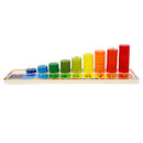 Children Developmental Wooden Numbers Counting Blocks Stacking Game Kids Math Teaching Toy