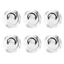 6pcs/set Durable Stainless Steel D-ring Pad/Patch for PVC Inflatable Boat Kayak