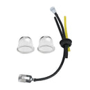 Carburetor Parts Fuel Lines Vent with 2 Primer Bulbs Kit for ECHO GT200