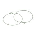 20 Pieces Wholesale Beading Hoop Loop Earring Ear Wire DIY Making Hoop Ear Ring Findings Jewelry