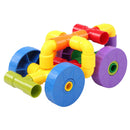 72 Pieces Pipe & Joint Construction Sets Building Blocks Toys for Kids Toddler