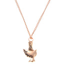 Flying Cremation Urn Pendant Necklace Memorial Ashes Keepsake Funeral Casket