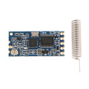 433Mhz SI4463 Wireless Microcontroller Serial Port Module 1000M for Arduino ANT1 Antenna Pedestal and ANT2