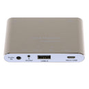 Digital AV Adapter USB to HDMI / VGA+Audio Dual Display Converter Adapter for IOS Android Smartphone MacBook Rose Gold