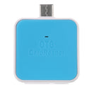 3-in-1 Type-C OTG Card Reader Adapter For Samsung Huawei Phone Tablet Blue