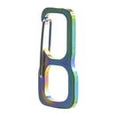 420 Stainless Steel Carabiner Spring Snap Hook Keychain for Camping Hiking
