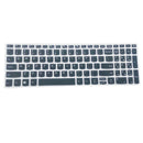 Silicone Keyboard Cover Skin Protector Film for Lenovo 5000 15.6''inch PC-Black