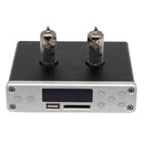 DP-02 6K4 MINI HiFi Bluetooth Audio Preamplifier tube Headphone amplifier Silver