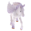 Realistic Plastic Animal Model Figure White Pegasus Model Figurine Kids Toy Both Indoor/Outdoor Play Home Office Decoration Birthday Gift