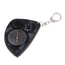 Multifunction Mini Camping Hiking Keychain Compass Thermometer Key 3 In 1, Fashion Design and Durable