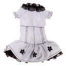 Handmade Lovely Doll Clothes Dress Outfits Costumes For 14 Inch American Doll Christmas Birthday Gift -Greyish White